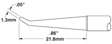 Solder Tip, Smart Heat PowerTips, STTC-841Metcal  